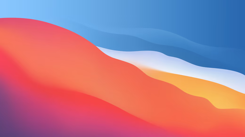 Multi-colored vector waves - Wallpapers for iPhone Air in 1260x2736 resolution