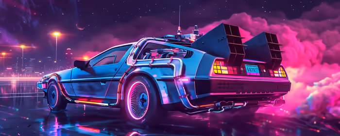 UltraWide 21:9 wallpapers (2560x1080): DeLorean DMC-12, Back to the Future, fiction, futurism