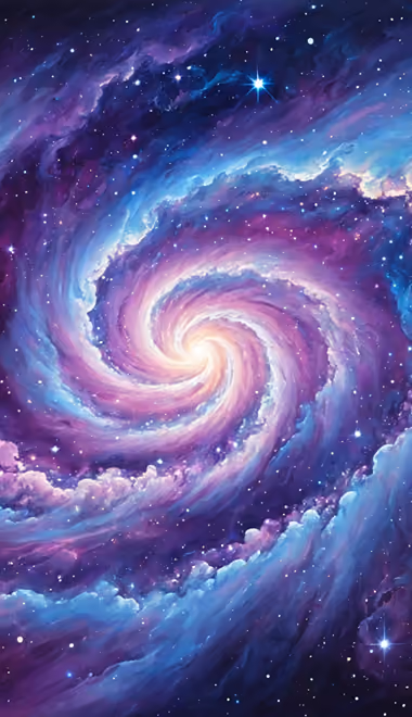 Cluster Wallpapers for Samsung Galaxy Z Fold4/Z Fold5/Z Fold6 (1812x2176): galaxy, stars, nebula, spiral