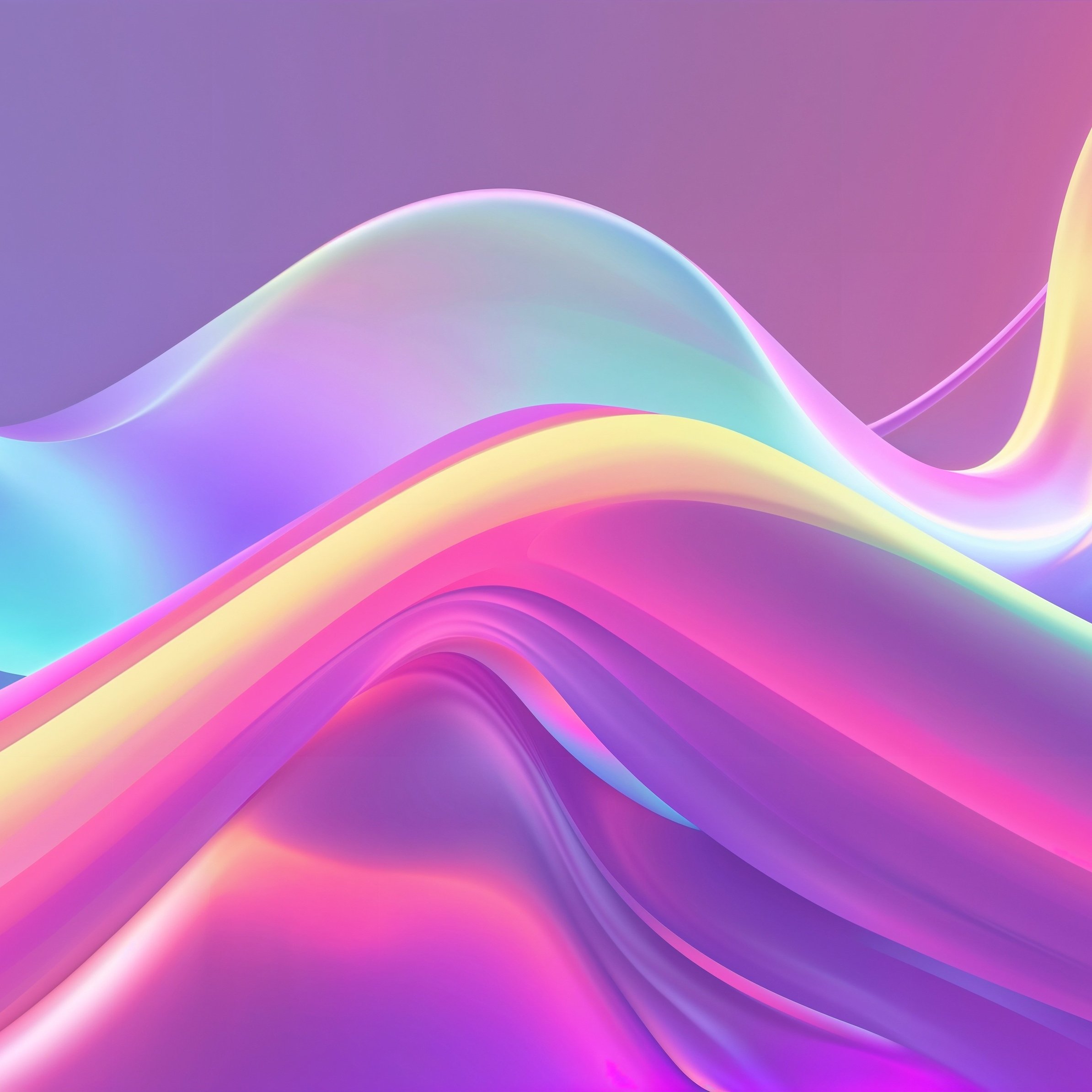 Soft glamorous waves - Wallpapers for iPad Pro 11″ in 2388x2388 resolution