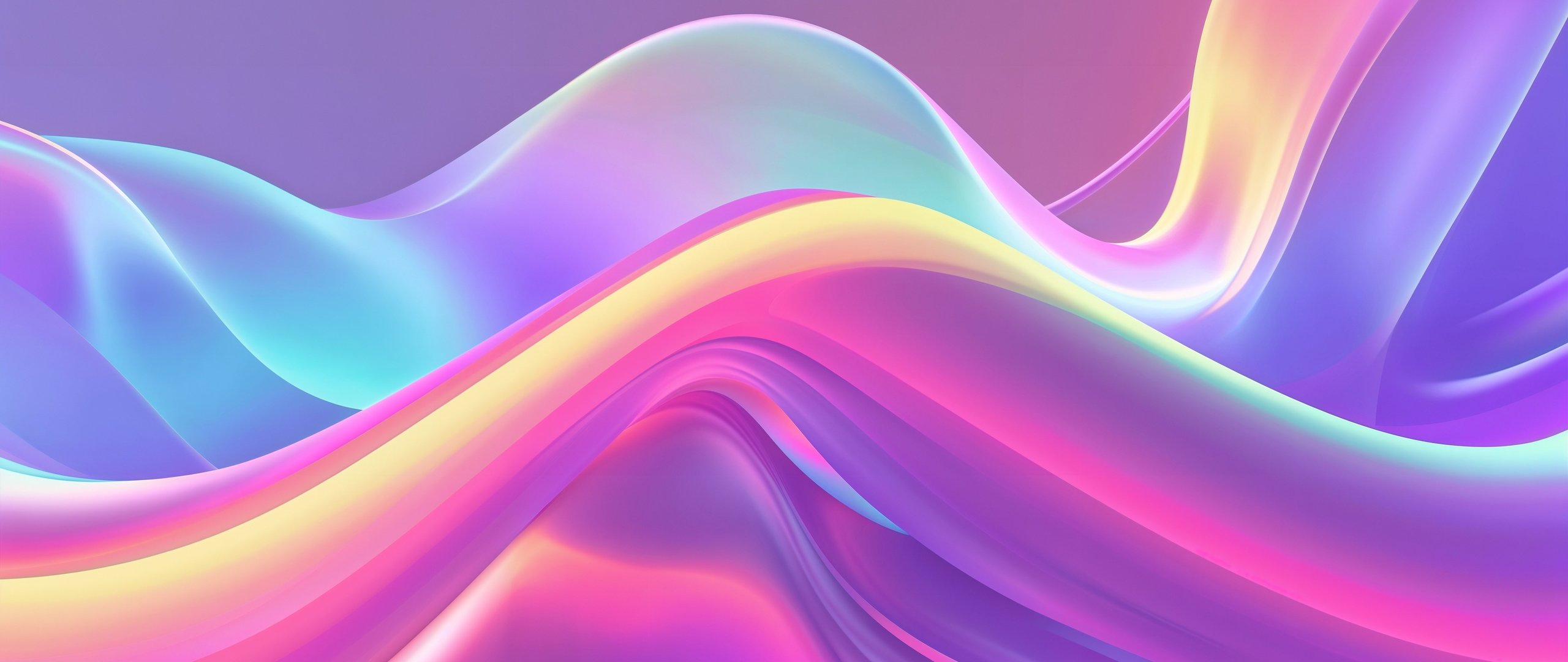 Soft glamorous waves - UltraWide 21:9 wallpapers in 2560x1080 resolution