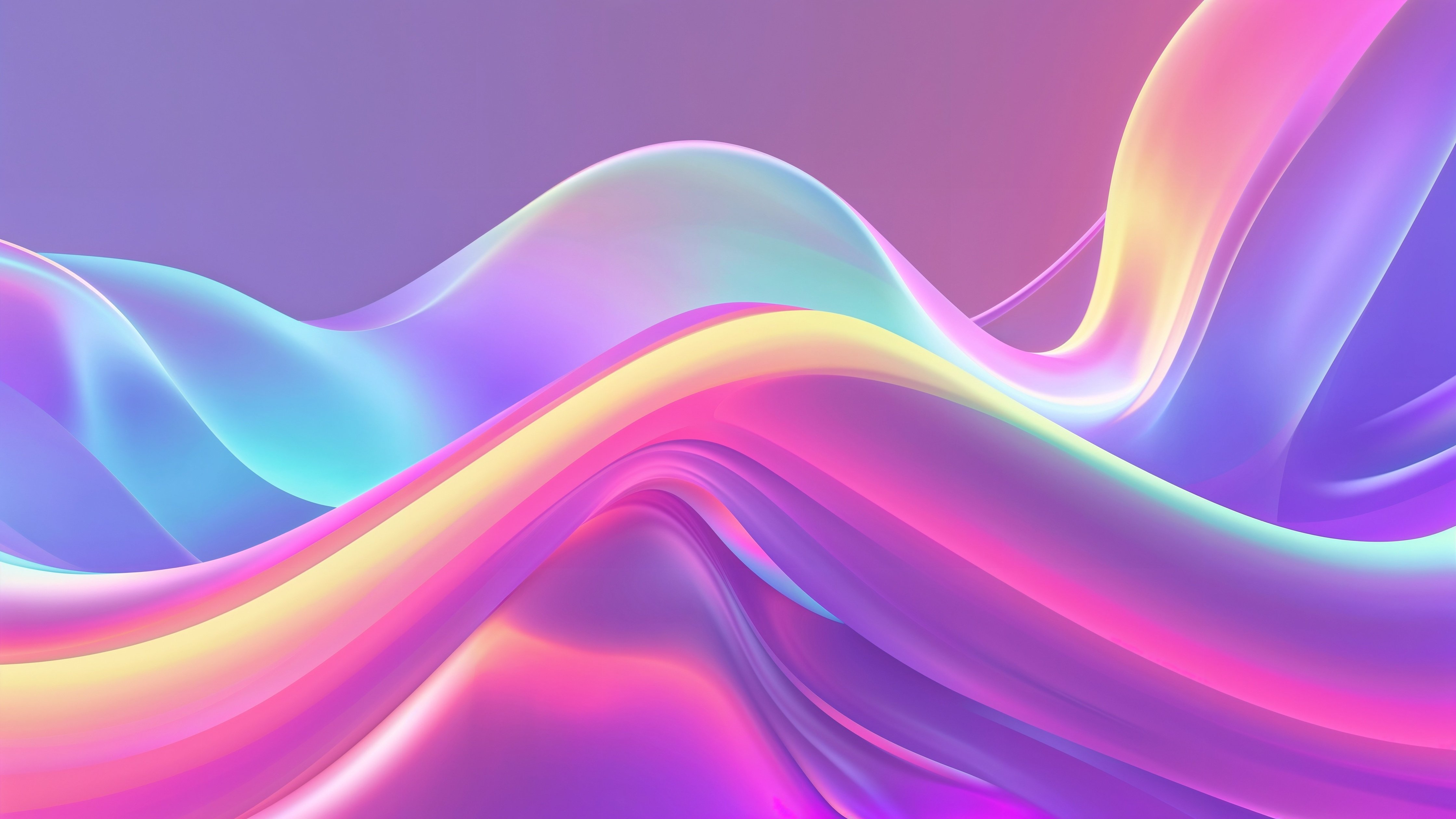 Soft glamorous waves - Wallpapers for Apple iMac 24″ in 4480x2520 resolution
