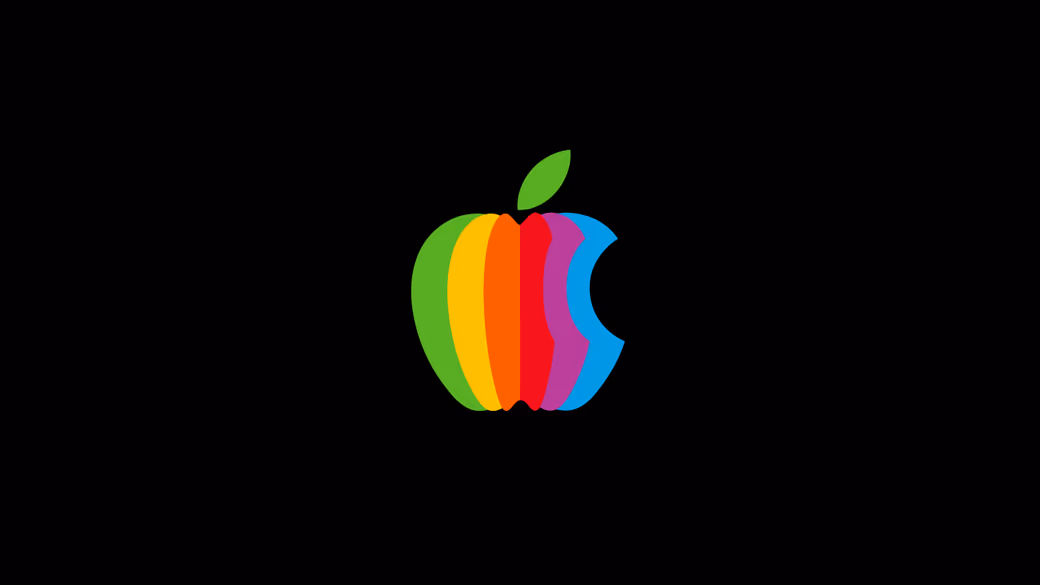 Apple Multicolor Logo - Wallpapers for Samsung Galaxy S22 Ultra/S23 Ultra in 1440x3088 resolution