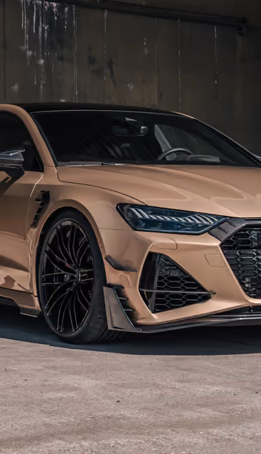 Обои машины: Audi RS 7, ABT, карбон, обвес