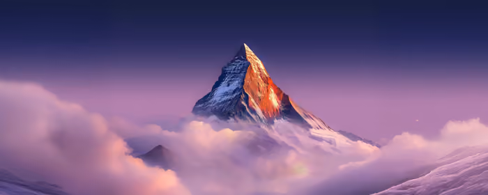 Nature wallpapers: mountains, clouds, sunset, sky