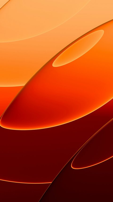 Orange layers - Wallpapers for LG/ASUS in 480x854 resolution