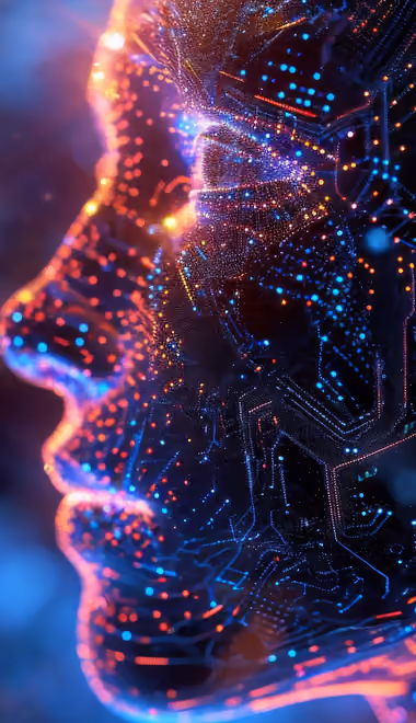 Technology wallpapers: artificial intelligence, electricity, face, neuron