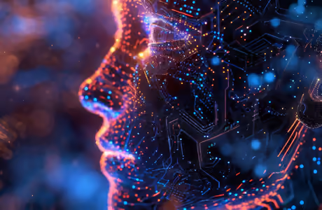 Processor and Microchip wallpapers for iPhone Air (2670x1878): artificial intelligence, electricity, face, neuron