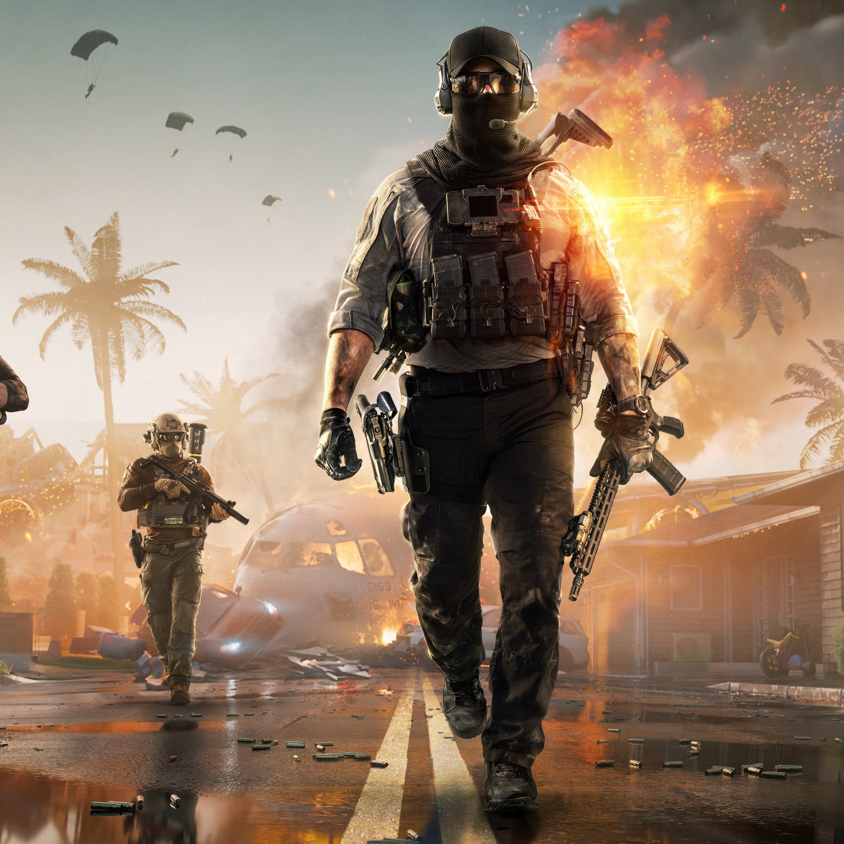 Battlefield REDSEC - Обои для Samsung Galaxy Tab S9+ в разрешении 2800x2800