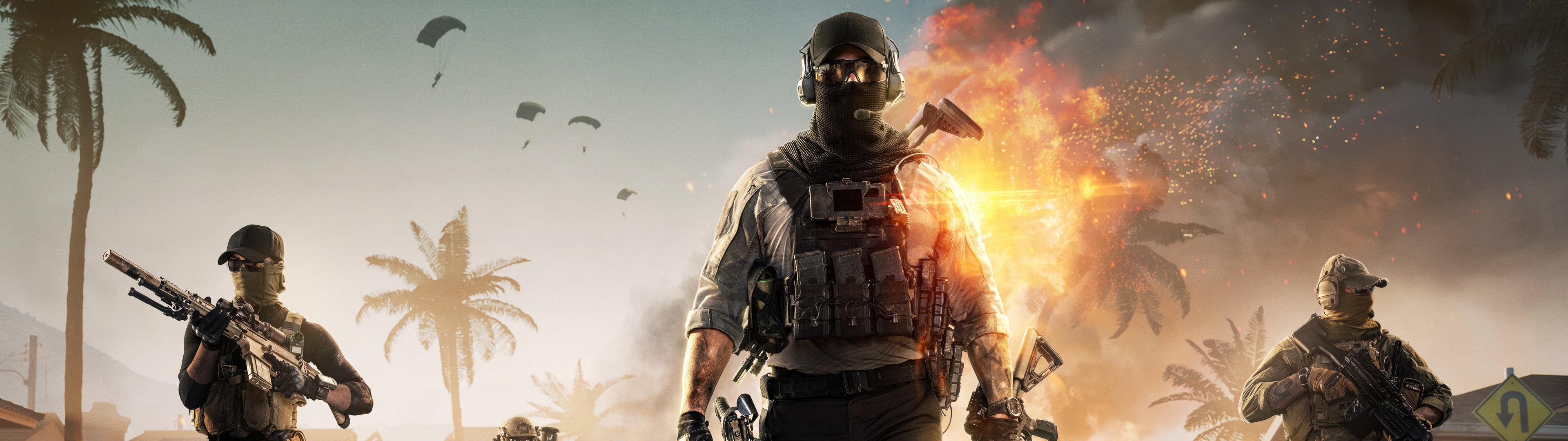 Battlefield REDSEC - UltraWide 32:9 обои в разрешении 3840x1080