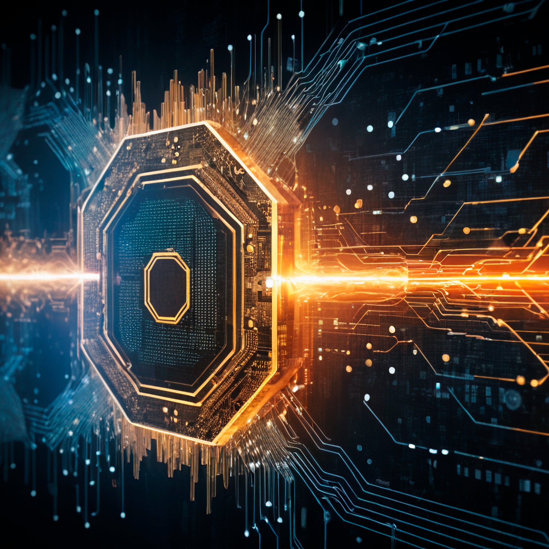 Data transmission in a modern processor - Wallpapers for Samsung Galaxy Tab in 1920x1920 resolution