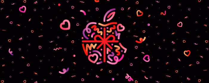 UltraWide 32:9 Pattern wallpapers (3840x1080): Apple Inc, Valentine's Day, logo, event