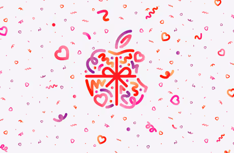 Confetti Wallpapers for Lenovo, Huawei (1280x1280): Apple Inc, Valentine's Day, event, logo