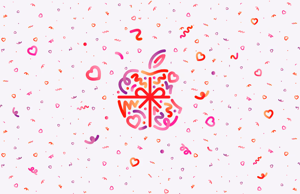 Apple for Valentines Day - Wallpapers for Samsung Galaxy Tab S9 FE+/Tab S11, Xiaomi Pad 5, Redmi Pad 2 Pro, POCO Pad in 2560x2560 resolution