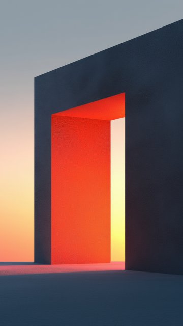 Minimalistic arch - Wallpapers for Nokia, Samsung in 360x640 resolution