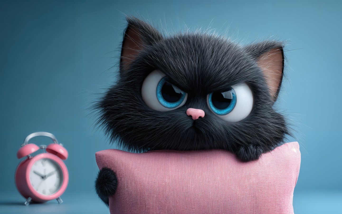 Cute angry kitten - WSXGA wallpapers in 1440x900 resolution