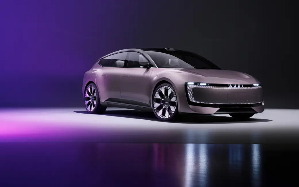 Электромобиль Audi E Concept — обои на рабочий стол и телефон