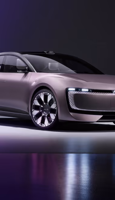 Обои машины: Audi E Concept, электромобиль, концепт, футуризм