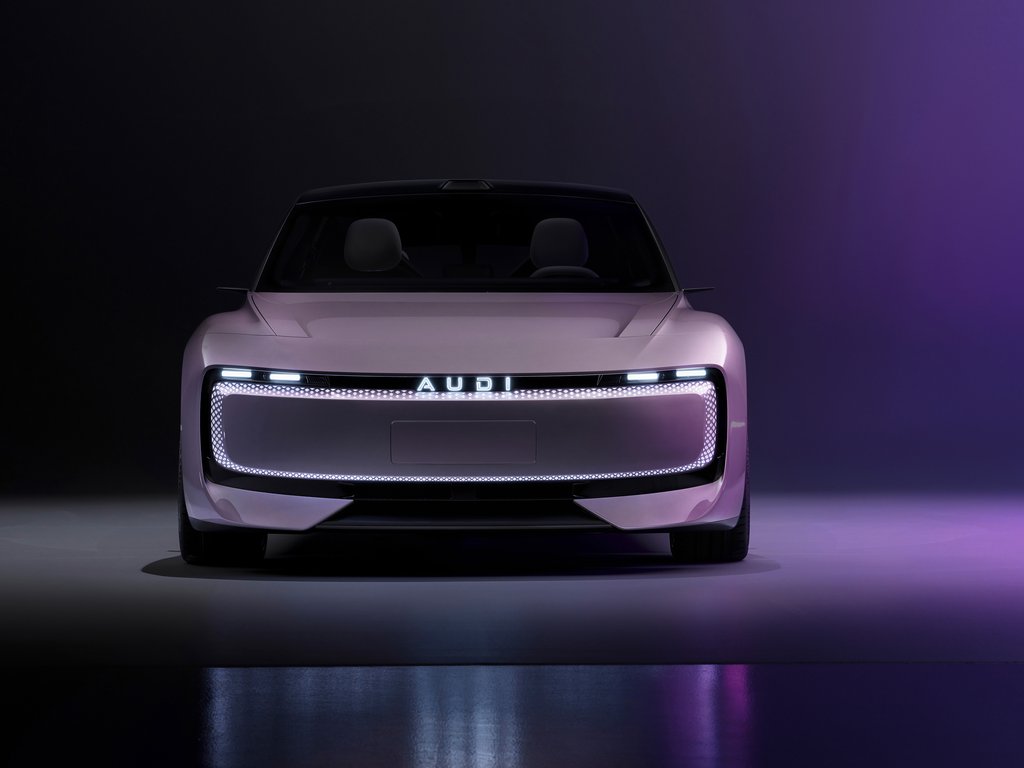 Audi E Concept front view - XVGA wallpapers in 1024x768 resolution