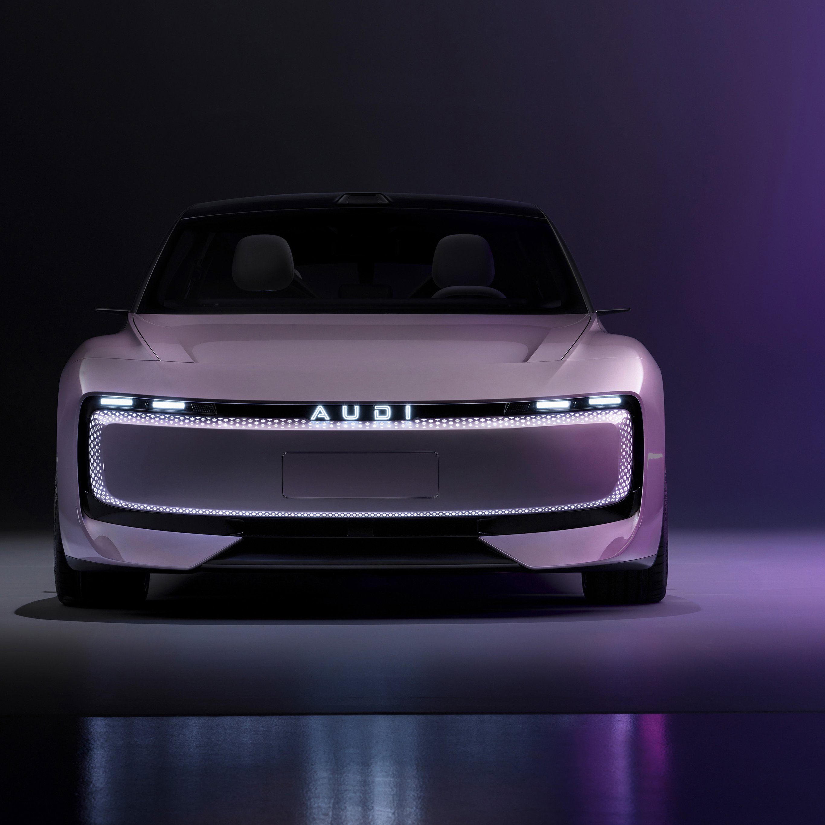 Audi E Concept front view - Wallpapers for iPad Pro 12.9″ in 2732x2732 resolution
