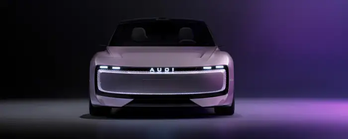 UltraWide 21:9 обои Audi (2560x1080): Audi E Concept, концепт, электромобиль, инновации