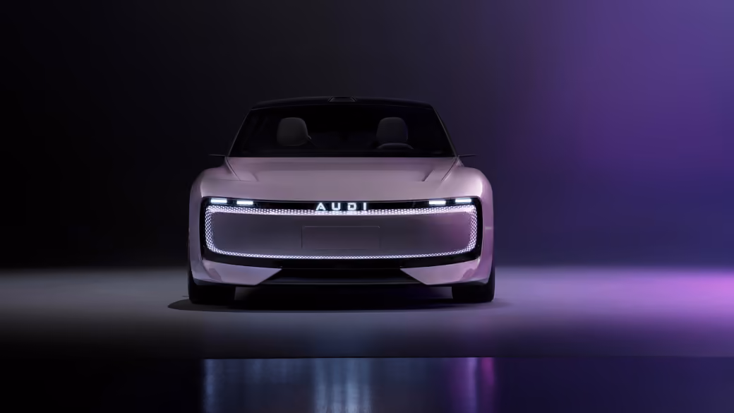 Audi E Concept front view - Wallpapers for Xiaomi 15 in 1200x2670 resolution