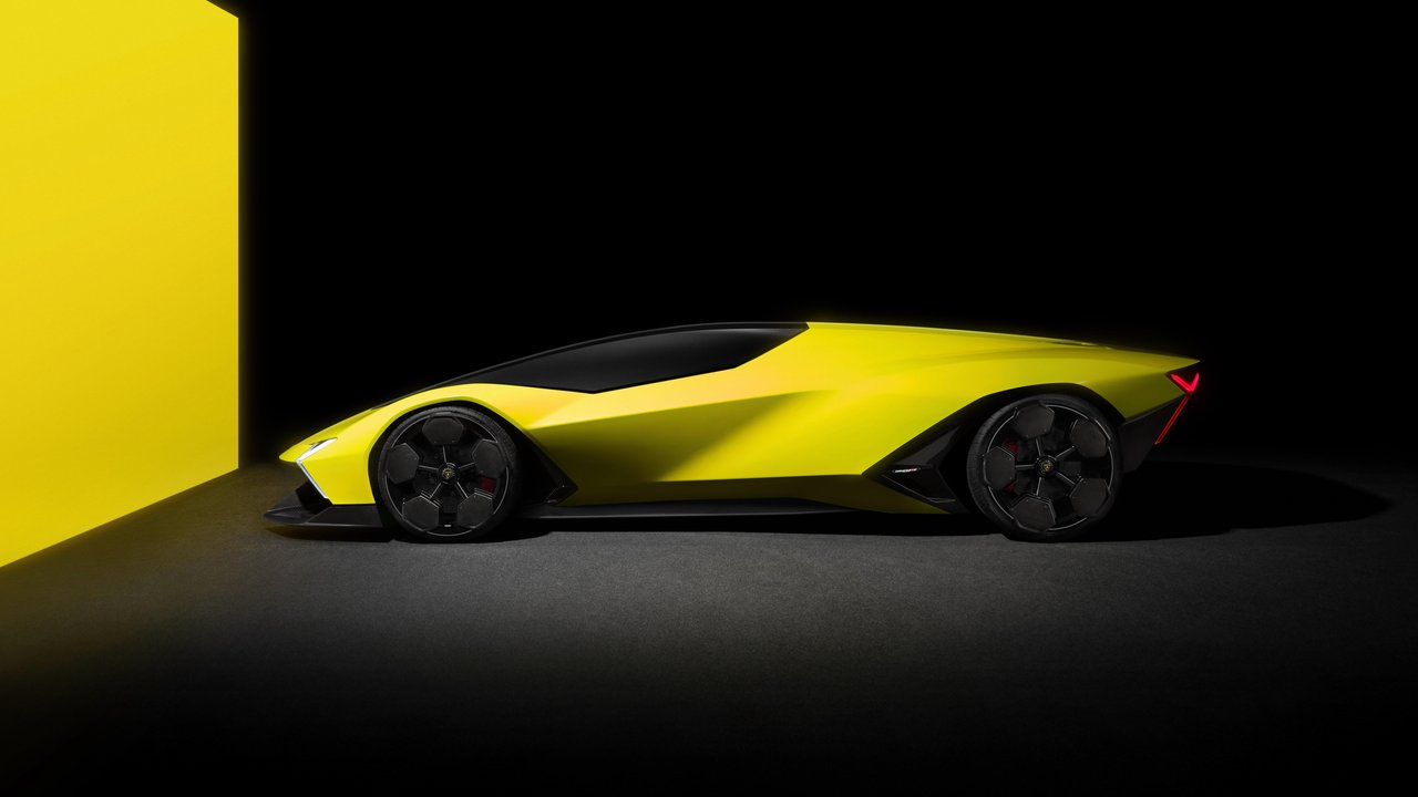 Lamborghini Manifesto side view - HDV 720p wallpapers in 1280x720 resolution