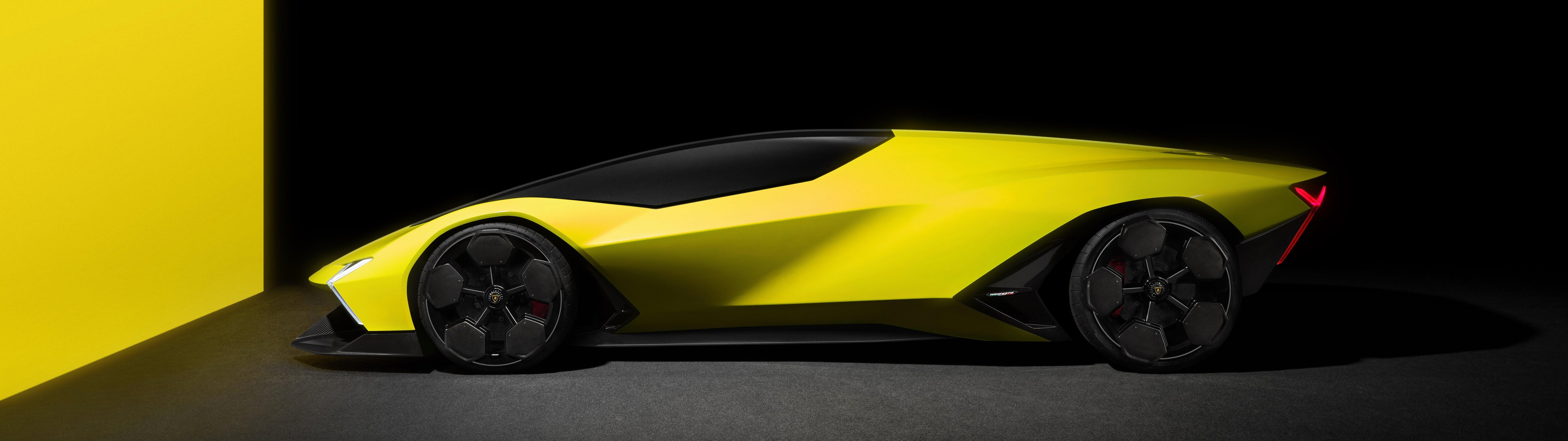 Lamborghini Manifesto side view - UltraWide 32:9 wallpapers in 5120x1440 resolution