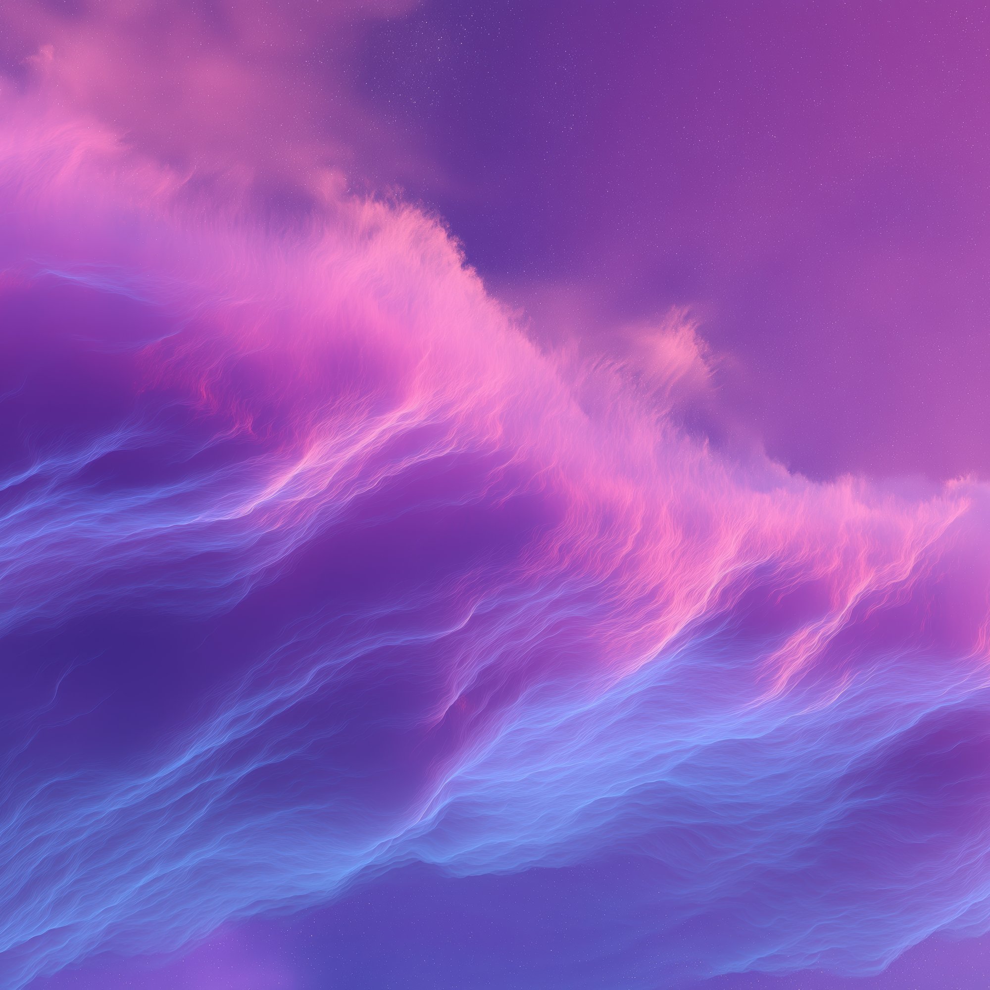 Purple pink clouds - Wallpapers for Samsung/Xiaomi in 2000x2000 resolution