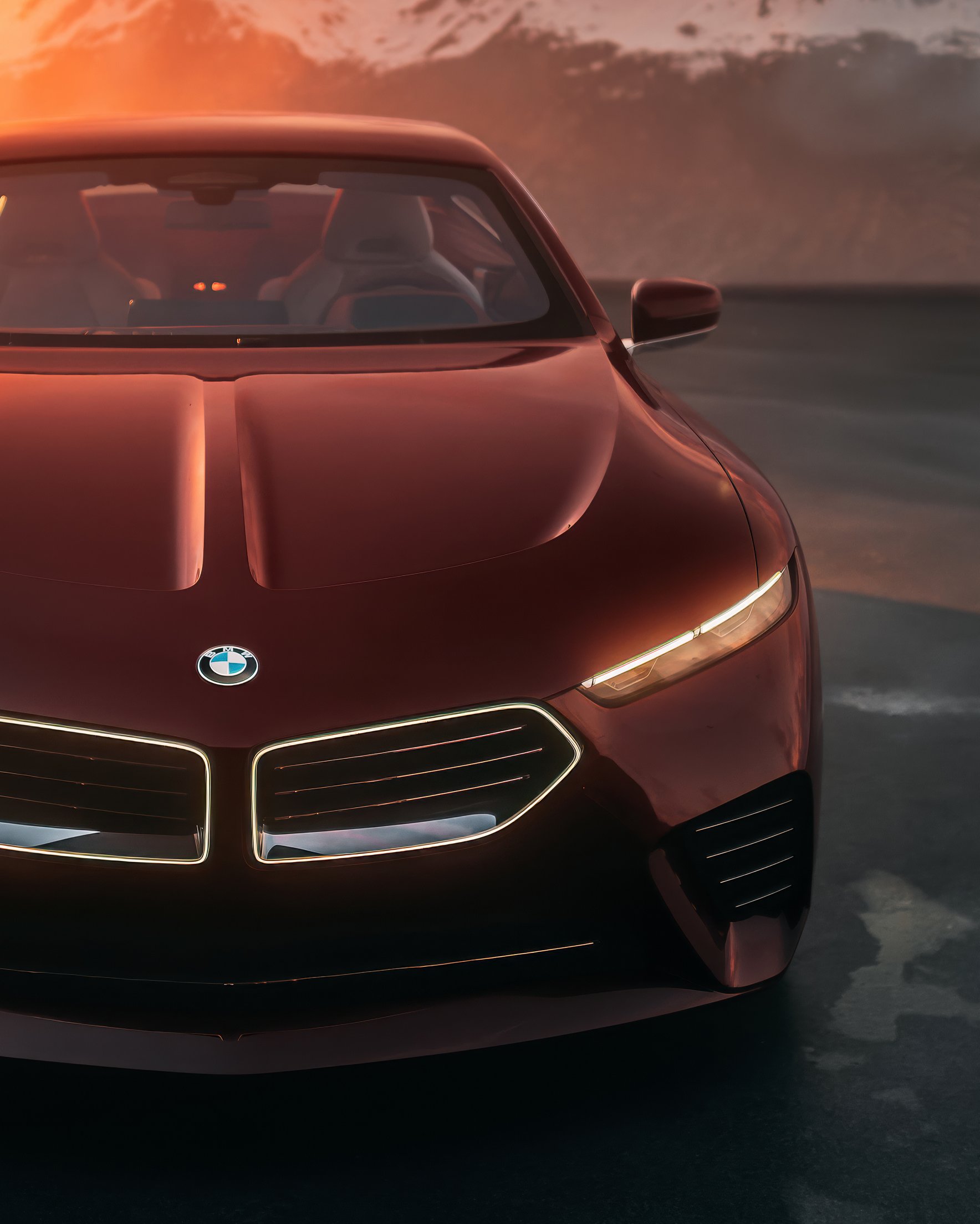 BMW Concept Speedtop front view - Wallpapers for Samsung Galaxy Z Fold 2/3 in 1768x2208 resolution