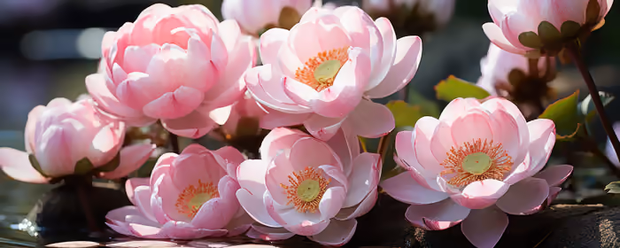 Nature wallpapers: lotus, flowers, petals, morning