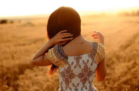 Wheat Wallpapers: girl, woman, brunette, model