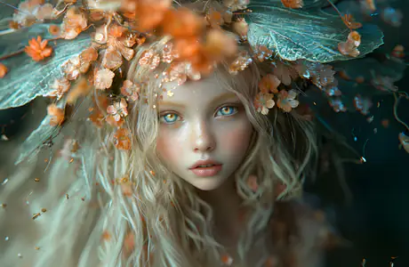 XVGA wallpapers (1024x768): angel, fairy, child, girls
