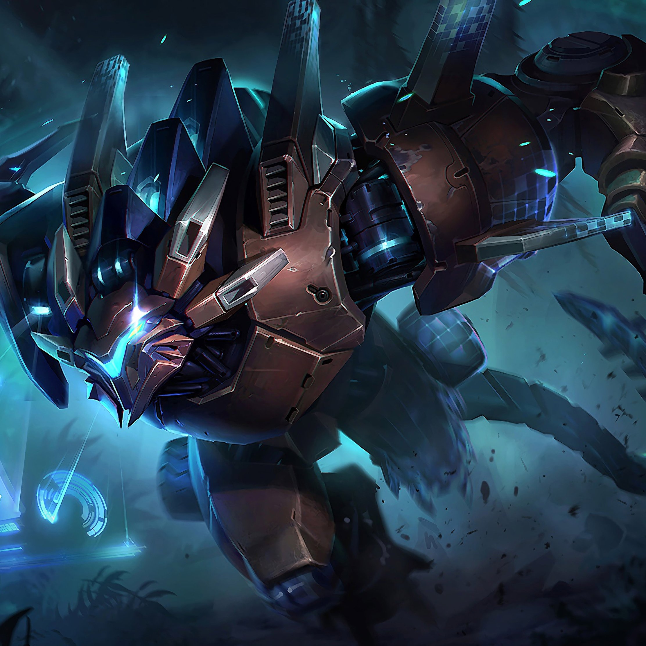 Mecha Rengar from League Of Legends - Wallpapers for iPad Pro 10.5″ in 2224x2224 resolution