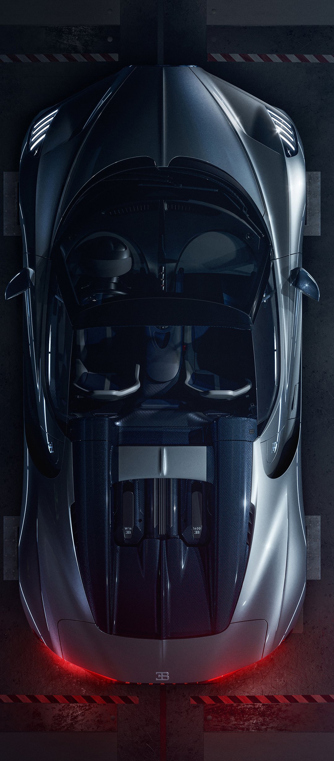 Bugatti Mistral top view - Wallpapers for TECNO/Infinix in 1080x2460 resolution