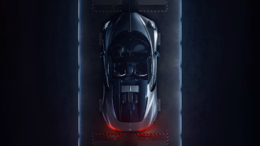 Bugatti Mistral top view - Wallpapers for Samsung Galaxy A03s, Xiaomi Redmi 7A, POCO C3 in 720x1440 resolution