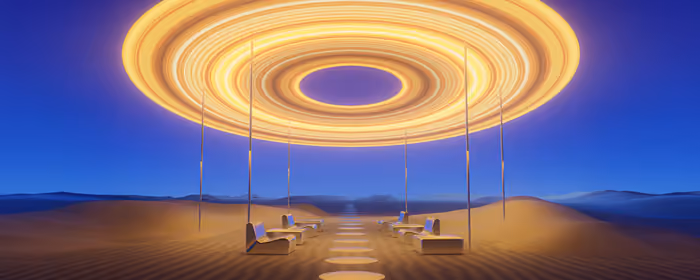 UltraWide 32:9 wallpapers (5120x1440): desert, light, circle, minimalism
