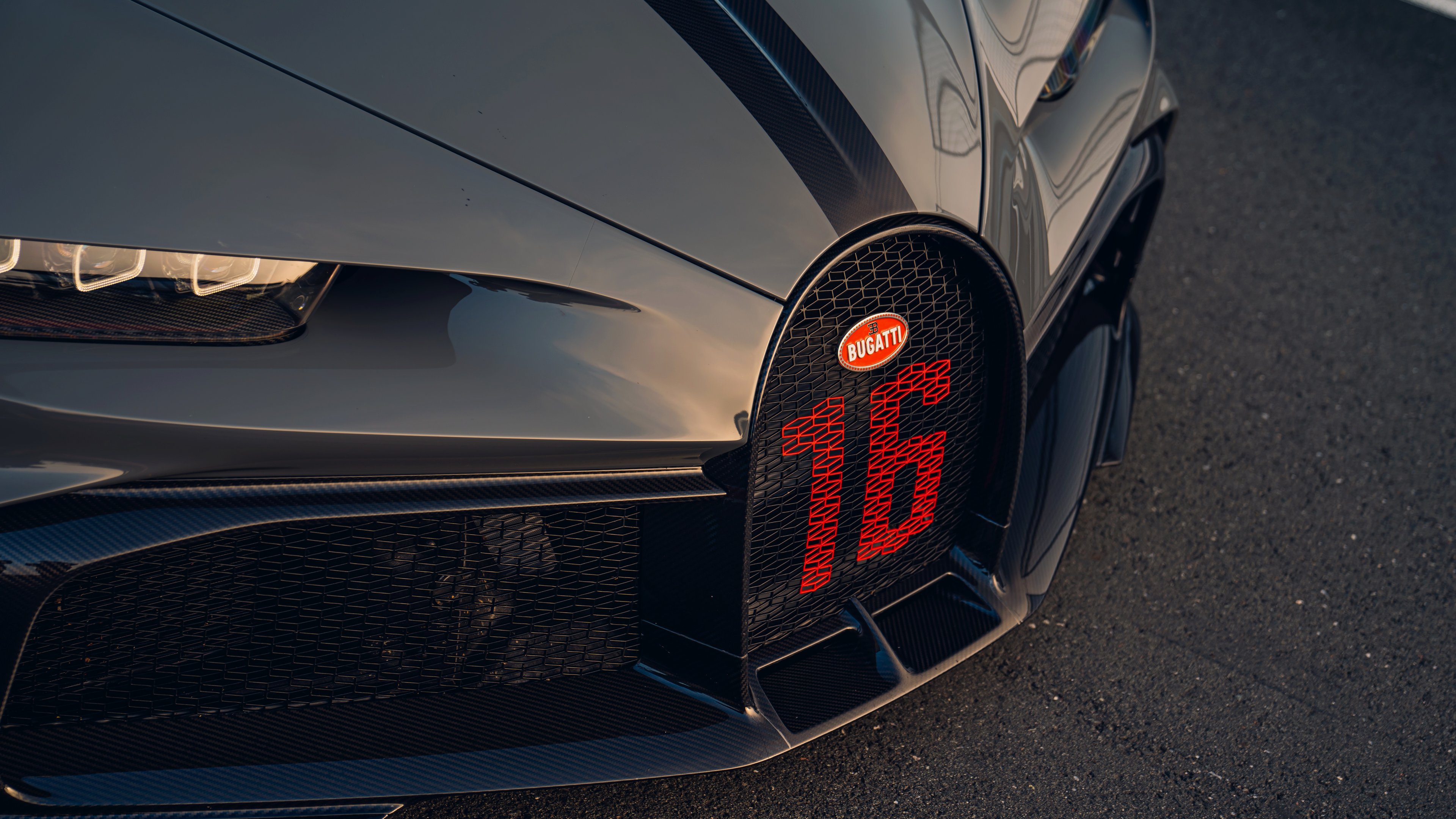 Bugatti Chiron Pur Sport Front Grille - 4K PC Wallpapers in 3840x2160 resolution