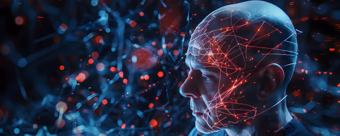 Technology wallpapers: man, network, brain, virtual reality