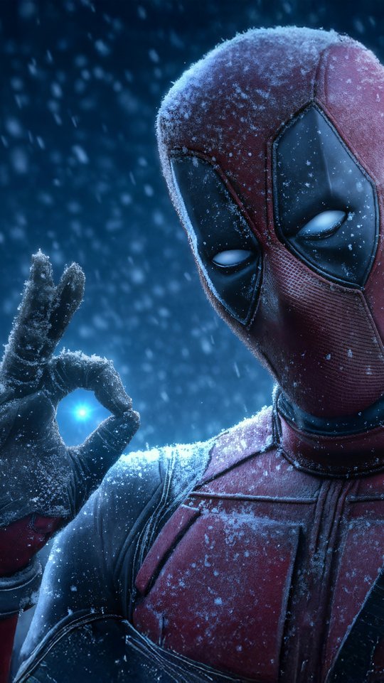 Deadpool giving OK sign - Wallpapers for Samsung, HTC, Sony in 540x960 resolution