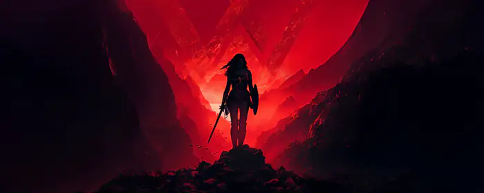 UltraWide 32:9 shield wallpapers (3840x1080): Wonder Woman, DC Comics, sword, shield