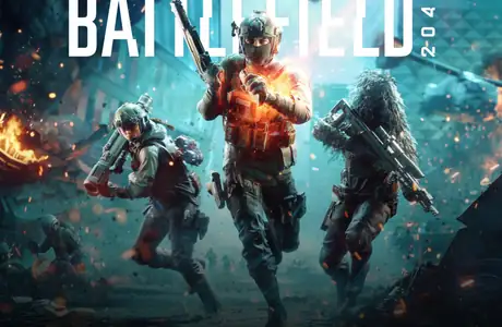 Обои Battlefield для iPad Air 10.9″ (2360x2360): Battlefield 2042, постер, солдат, оружие