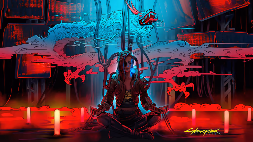 Cyberpunk 2077 Phantom Liberty — desktop and phone wallpaper, free download