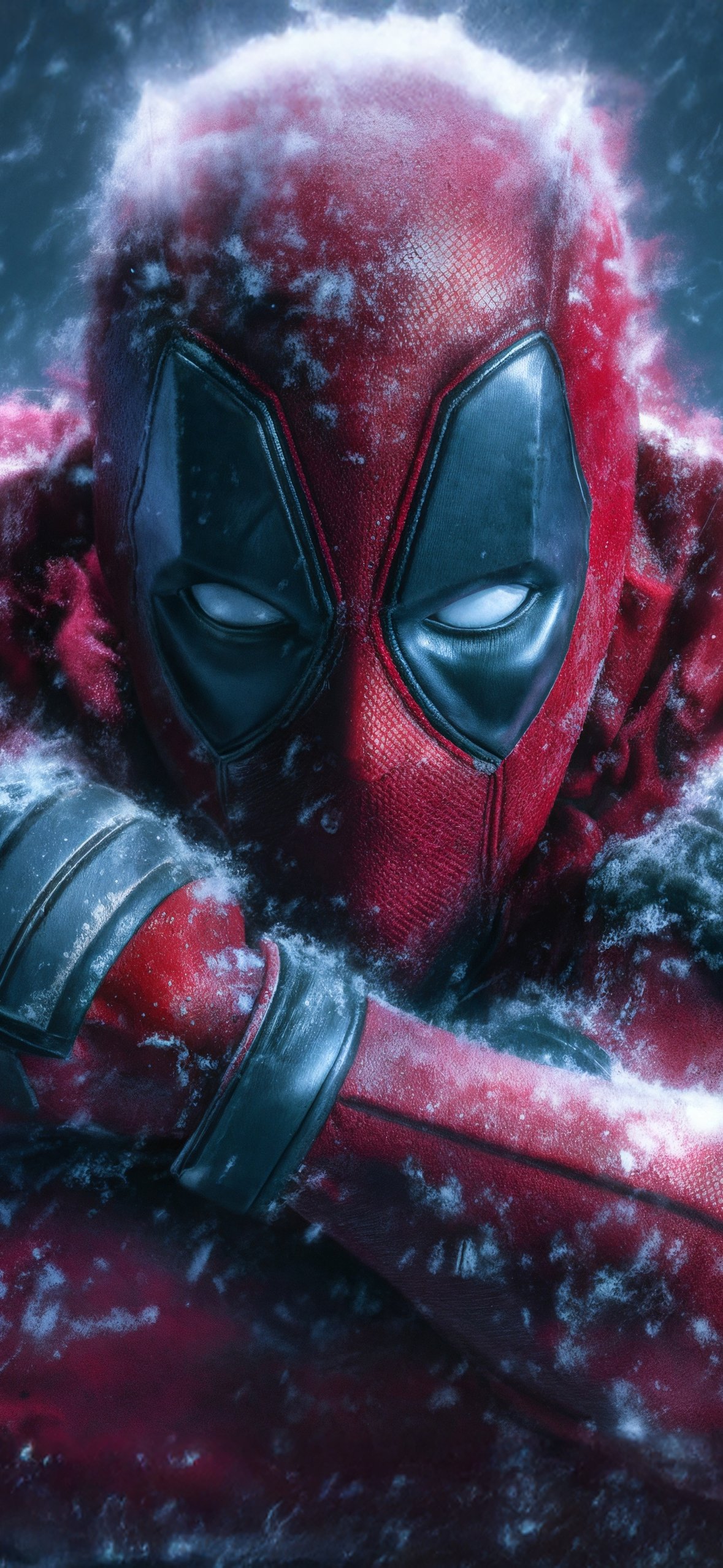 Deadpool with Wolverine claws - Wallpapers for iPhone 14 Pro/15 Pro in 1179x2556 resolution