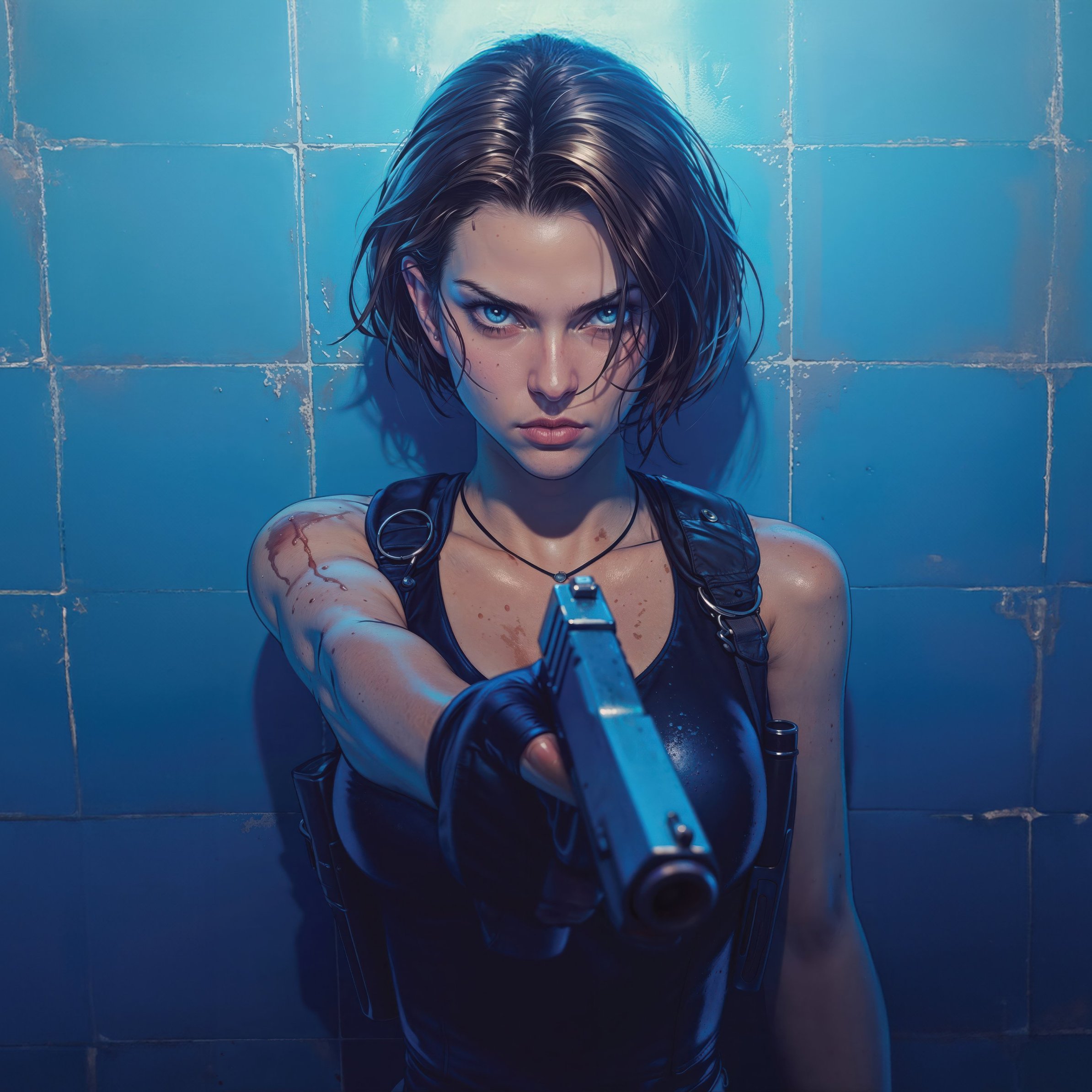 Jill Valentine from Resident Evil - Wallpapers for iPad Pro 11″ in 2388x2388 resolution