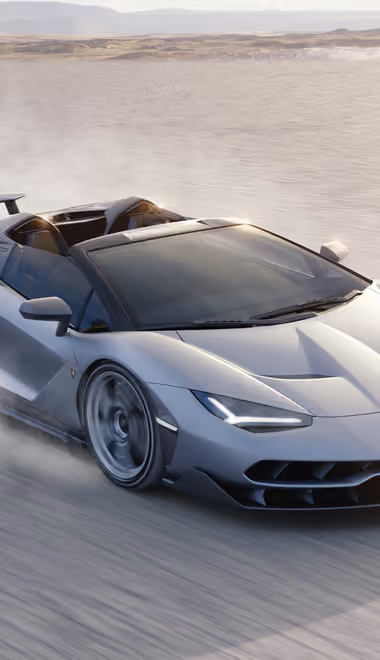 Roadster Wallpapers for Xiaomi 15T (1280x2772): Lamborghini Centenario Roadster, roadster, sports car, desert