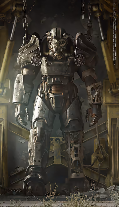 Обои постапокалипсис для Samsung, Honor, Sony (1080x1920): Fallout 4, мастерская, постапокалипсис, инструменты