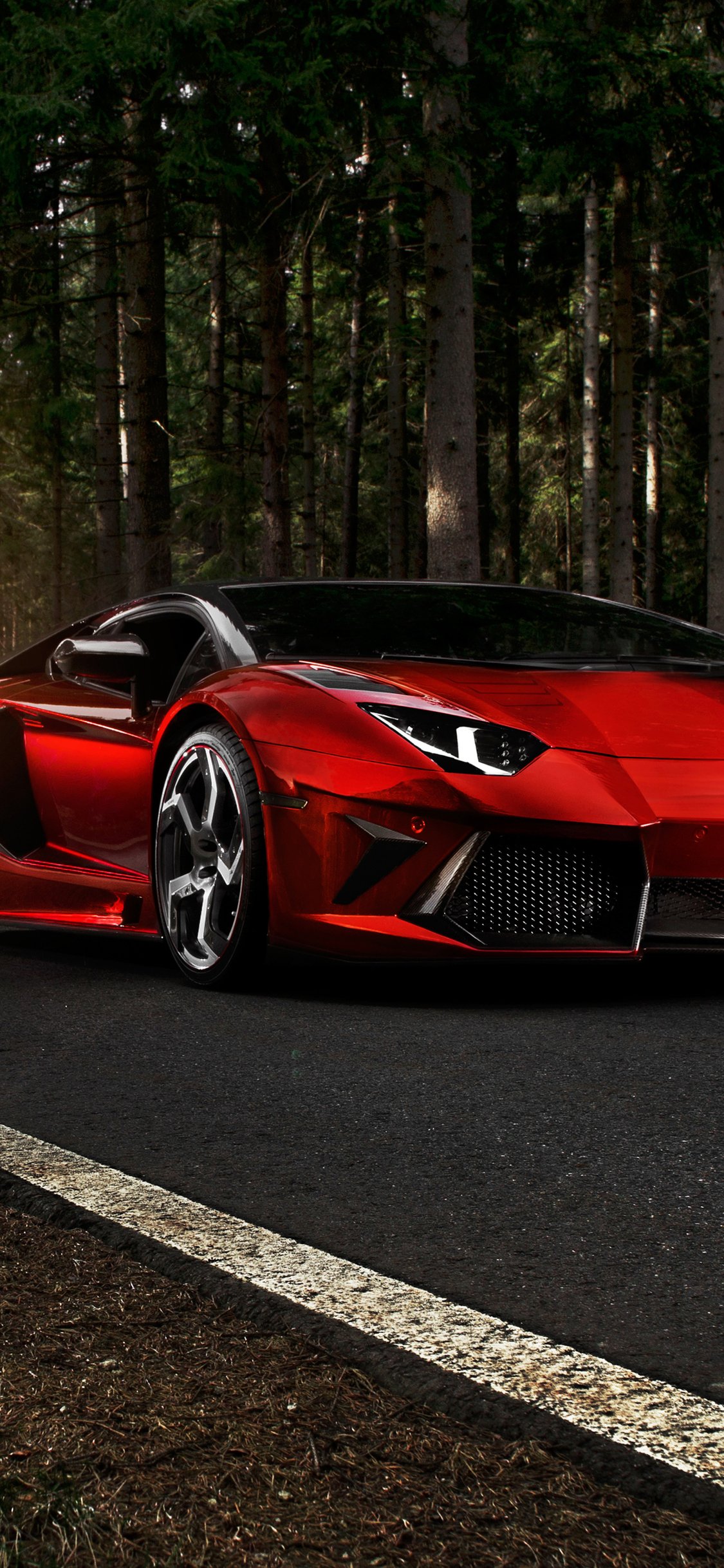 Lamborghini Aventador LP 700-4 Mansory - Обои для iPhone X/XS/11 Pro в разрешении 1125x2436