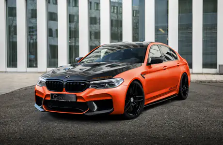 Обои машины: BMW M5, G-Power, обвес, карбон