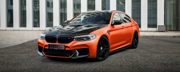 Обои машины: BMW M5, G-Power, обвес, карбон